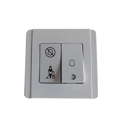Tsev so Tsis txhob cuam tshuam / Thov ntxuav lub Doorbell Button Switch Control